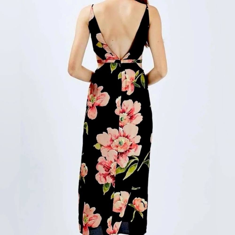 TopShop Floral Maxi Dress